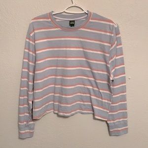 Striped Blue long sleeve shirt